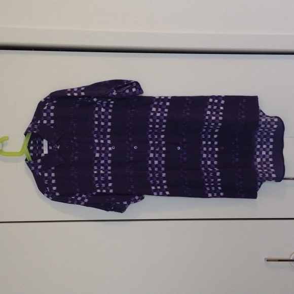 🌸 NWOT EQUIPMENT FEMME SILK TUNIC MINI - Picture 1 of 5